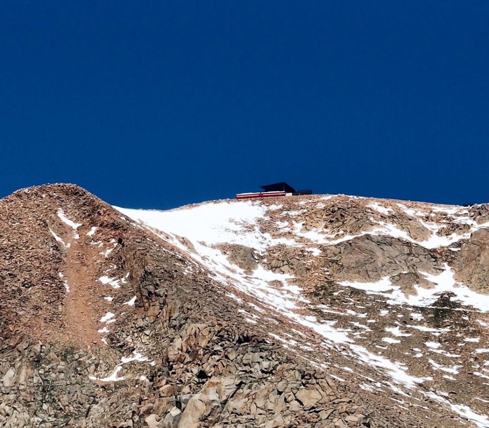 A Mountain With Snow